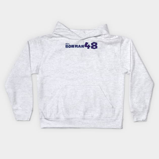 Alex Bowman '23 Kids Hoodie by SteamboatJoe